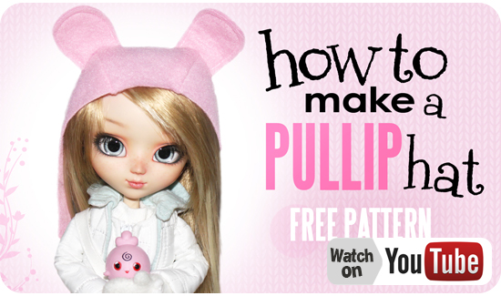 How To Make a Pullip Hat Tutorial